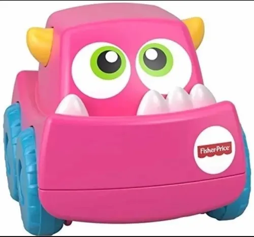 Mini Monster Truck Rosa Fisher Price Carrito Original MercadoLibre