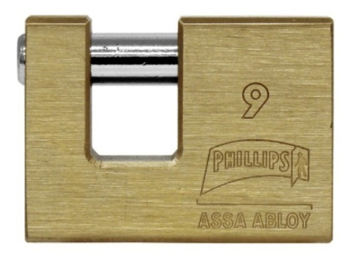 Candado De Latón Para Cortina Metálica 9 Phillips