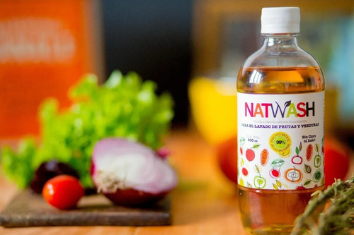 Imagen 3 de 10 de Natwash Lava Frutas Y Verduras 100% Natural Orgánico Eco