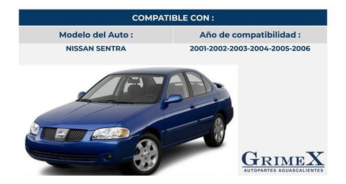 Espejo Sentra 2001-01-2002-2003-2004-2005-2006-06 Electrico