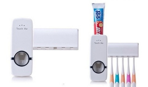 Dispensador De Pasta Dental Con Organizador De Cepilos!!!