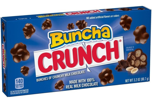 Bolas De Chocolate Buncha Crunch 3.2 Oz Importado Envio Ya