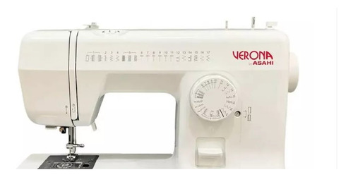 Maquina De Coser Verona Easyk17 Blanco