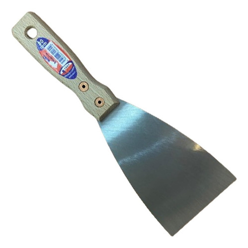 Espátula Pintor 120mm. York Acero Flexible Mango Madera