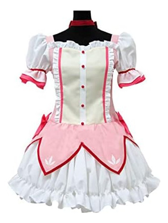 Okazaki Magi Madoka Magica Disfraz De Cosplay Uniforme Vesti