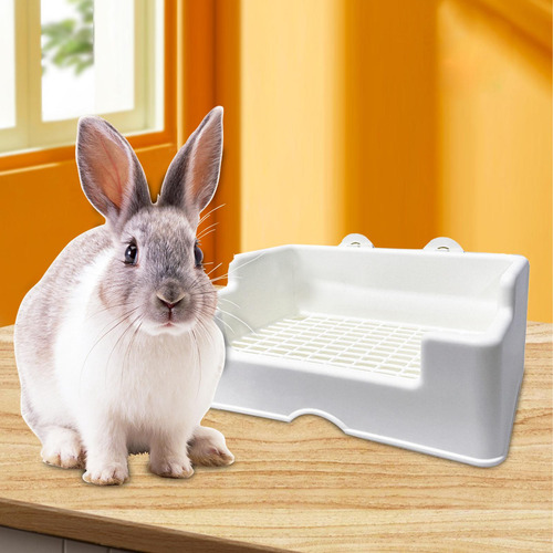 Caja De Arena Para Conejos, Orinal, Caja De Inodoro