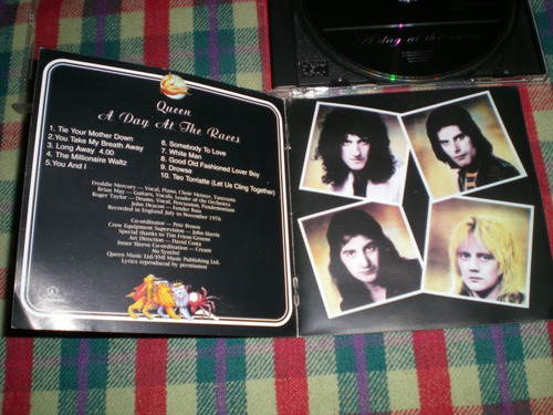 Queen / A Day At The Races Cd Ind.arg. (d2) (Usado)