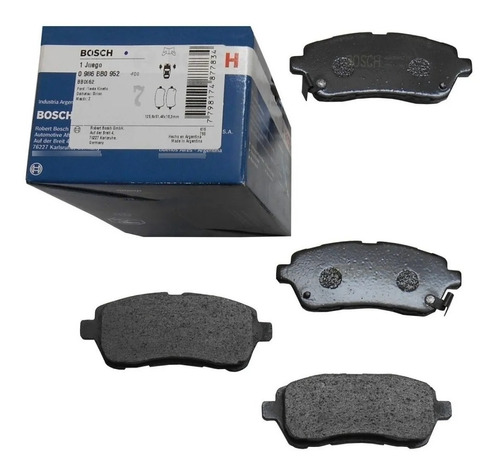 Pastillas Freno Bosch Ford Fiesta Kinetic 1.6 16v Sigma