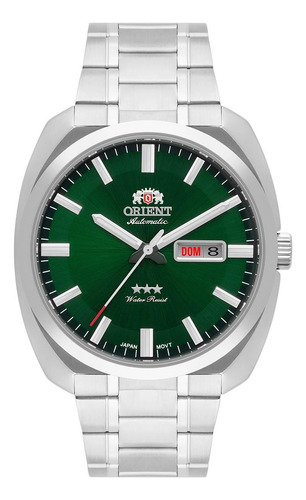 Relógio Orient Masculino F49ss021 E1sx Automático Prateado