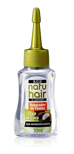 Reparador De Puntas S.o.s, Aceite De Coco, Para Cabello Seco