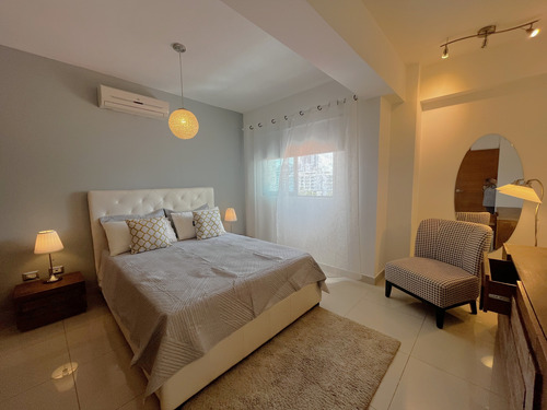 Apartamento Alquiler En Piantini Amueblado De Una Habitación