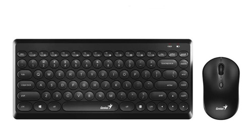 Combo Mini Teclado Y Mouse Portatil Inalambrico Q8000 Genius