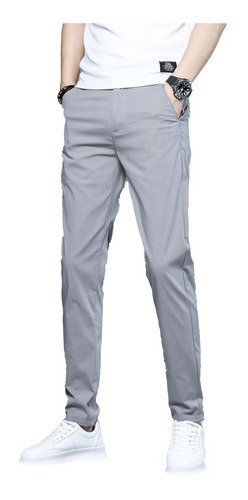 Pantalones De Vestir Hombre Sencillo, Elegante,cómodo