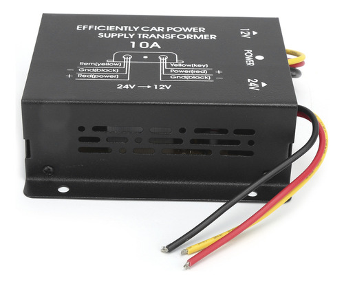 Transformador 10a Dc Convertidor De Corriente 24v A 12v Volt