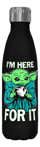 Star Wars Botella De Agua De Acero Inoxidable De 17 Onzas, 1