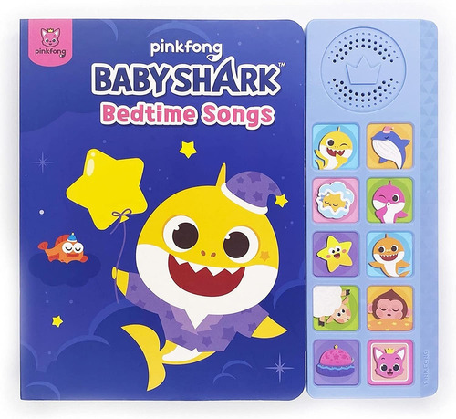 Libro De Sonidos Pinkfong Baby Shark Bedtime Songs
