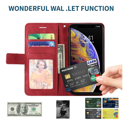 Funda Tipo Cartera Para Google Pixel Flip Funda Con Patrón De Cuadrícula Para Google Pixel 6 6a 7 7a 8 8a 9 9a Pro Xl 4g 5g