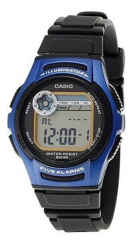 Reloj Casio W213-2a Unisex Sports De Cuarzo