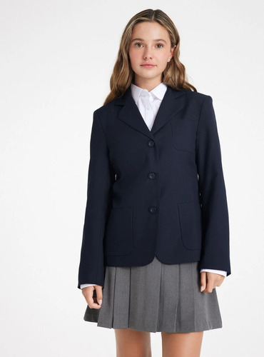 Hermoso Traje Veston Chaqueta Escolar Para Niña Y Niño 5g