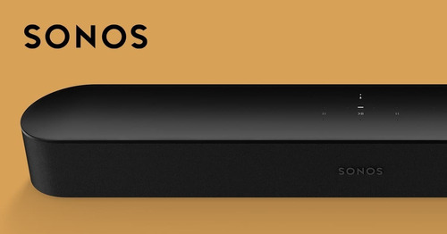 Barra Inteligente P/tv Sonos Beam Bk Control Voz G2