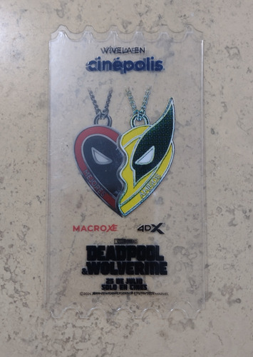 Juego De Boletos Conmemorativos Deadpool Y Wolverine