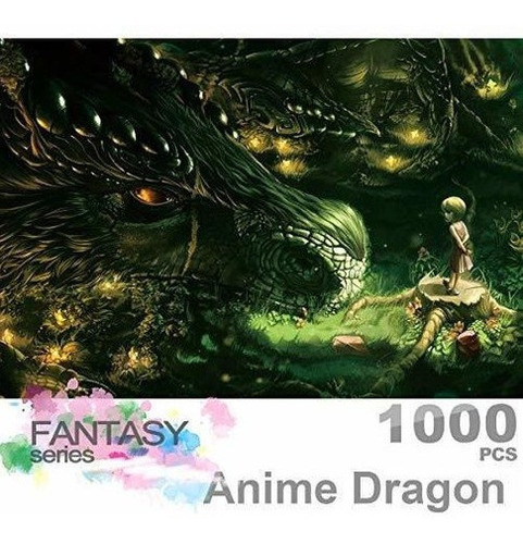 Ingooood- Rompecabezas 1000 Piezas- Serie De Fantasia- Anime