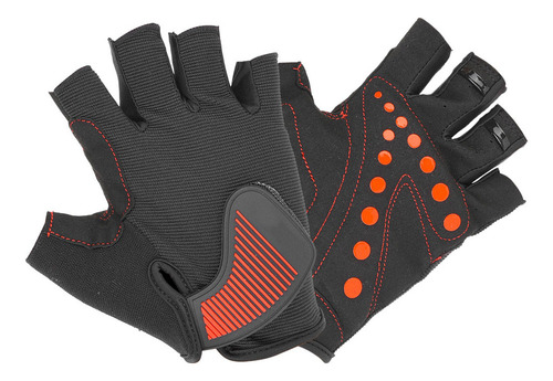 Guantes Transpirables De Medio Dedo For Deportes De Carrera