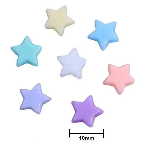 Cuentas Estrella Para Bisuteria Y Joyeria 500gr 2500 Und