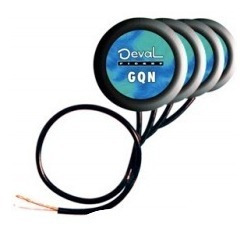 Imagem 2 de 2 de Captador Deval Contato Quadruplo Para Violao Nylon Gqn