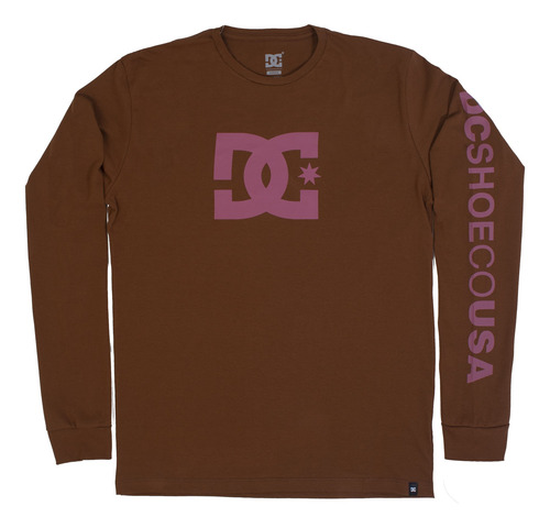 Imagen 3 de 3 de Remera Ml Star Dcshoecousa (mar) Dc