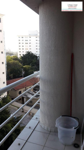 Studio Campo Belo, 28 Metros, Semi Mobiliado, 1 Vaga De Garagem - 464