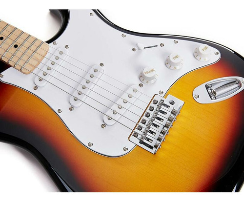 Guitarra Electrica Con Estuche, Amplificador Y Cable