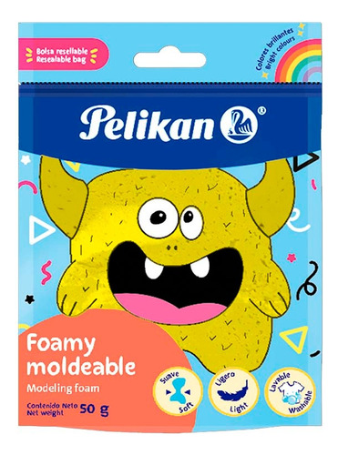 Foamy Moldeable Pelikan - Bolsa 50 Gramos