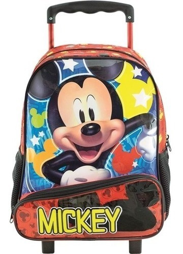 Mochila Infantil Rodinha Hey Mickey Selfie Md 14 - Ref: 8961