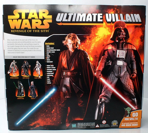 Star Wars Revenge Of The Sith Ultimate Villain 100% Original