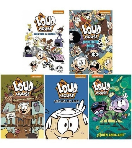 Pack The Loud House ( 5 Libros )