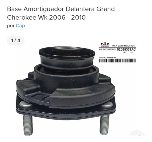 Base Amortiguador Delantero Grand Cherokee 