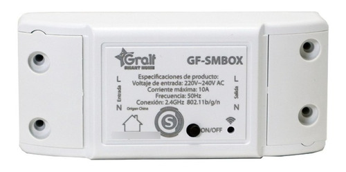 Interruptor Inteligente Domotica Smart Wifi 220v 10a Gralf