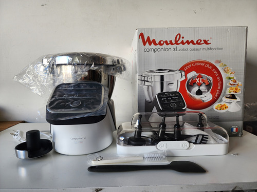 Robot Cocina Moulinex Hf809820 Cuisine Companion Xl Blanco