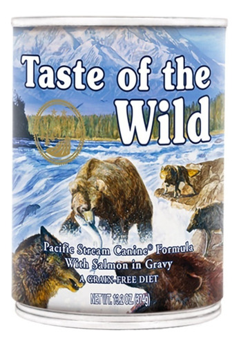 Taste Of The Wild 12 Latas Pacific Stream Salmón 374 Gr