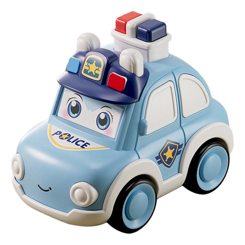 Press And Go-juguetes Educativos Para Coche De Policía