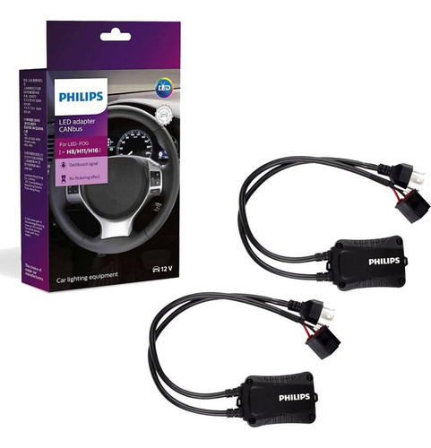 Canceller Adaptador Canbus Led H8 H11 H16 18954c2 Philips