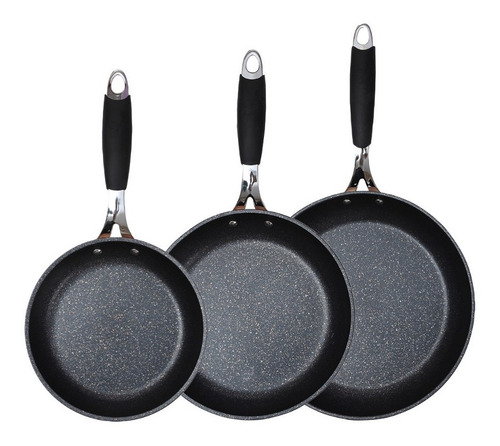 Set 3 Sartenes 16,20,24 Cms Infinity Chef - Bergner Color Cobre