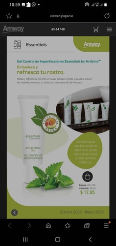 Imagen 6 de 6 de Productos Amway Nutrición Y Belleza