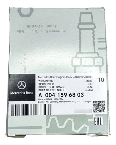 Kit 4 Velas Mercedes Amg C350 C400 C63 Cls400 E350 Glk350