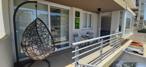 Concon: A 800mts De Playanegra Dpto 65m²+30m² De Terraza+est