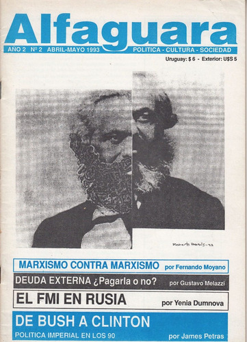 Marxismo Uruguay Centro Carlos Marx Revista Alfaguara Nº 2