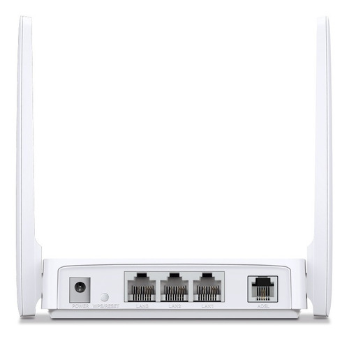 Imagen 2 de 5 de Modem Router Inalámbrico Mercusys Mw300d 300mbps 2 Antenas