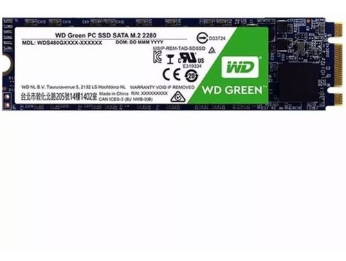 Disco Solido 120gb Wd Green M2 2280 Sata3 Mexx 3