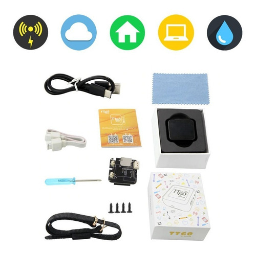 Ttgo Arduino Reloj Watch Programable + Gps + Oled Esp32 Wifi